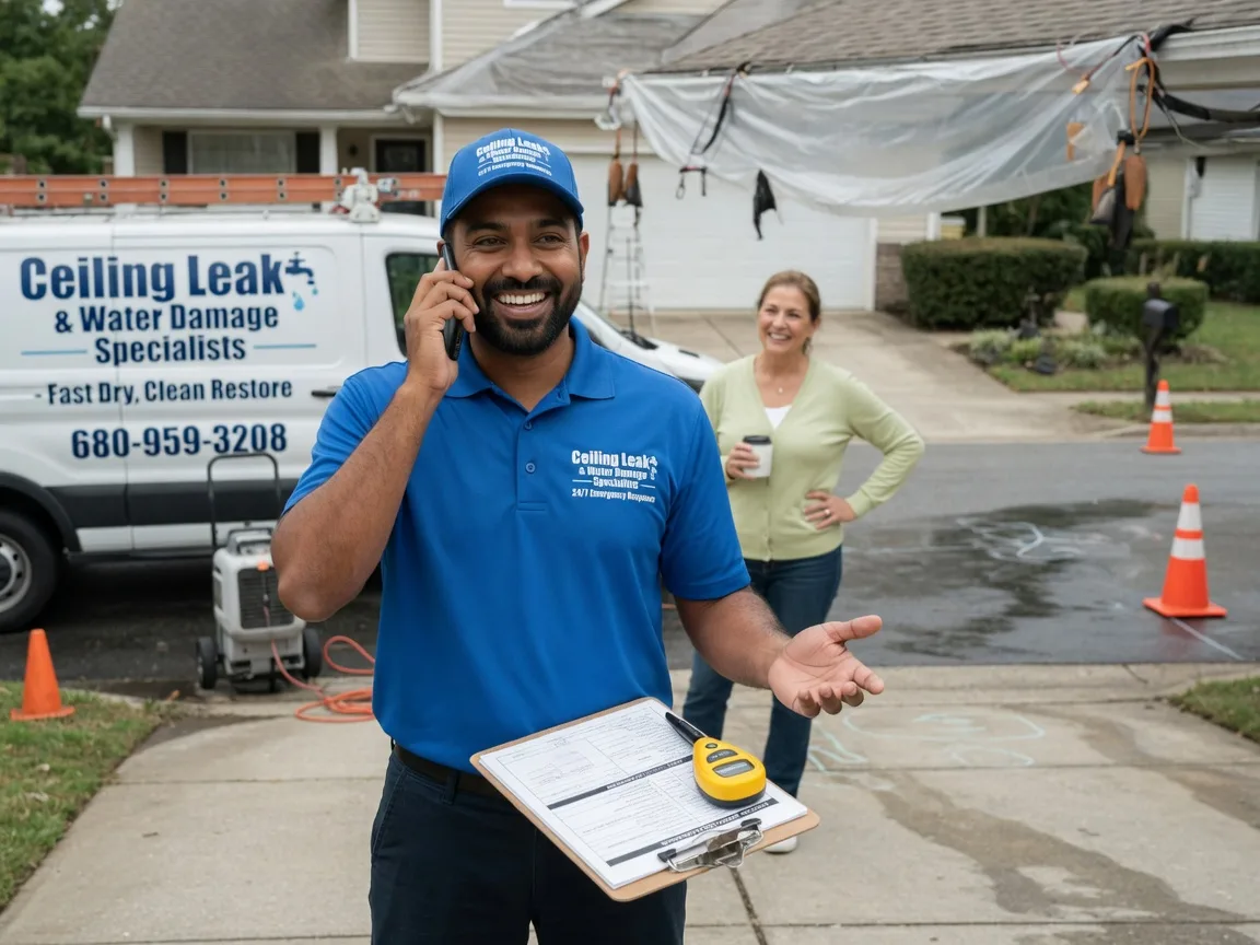 Ceiling Leak Cleanup Hudsonville, MI FAQs